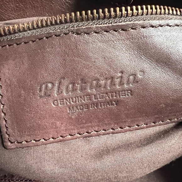 Platania Italian leather bag. - Picture 8 of 8